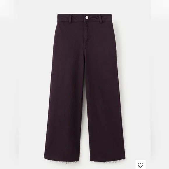 🍷 Mango High Rise culotte jeans - Picture 2 of 10
